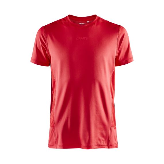 Pánské funkční tričko s krátkým rukávem CRAFT ADV Essence SS červená