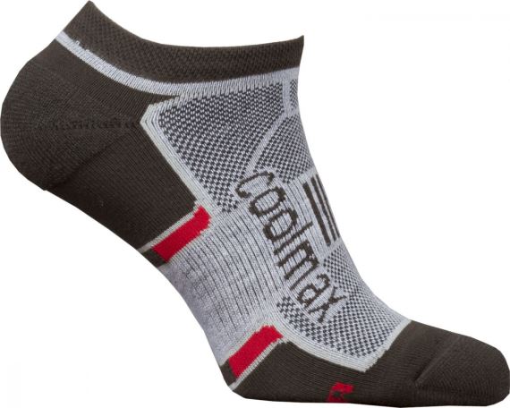 Ponožky High Point Active Invisible 2.0 black/red