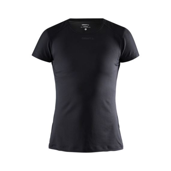 Dámské funkční tričko s krátkým rukávem CRAFT ADV Essence Slim SS černá