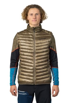 Pánská turistická vesta Hannah Adare Khaki stripe (2)