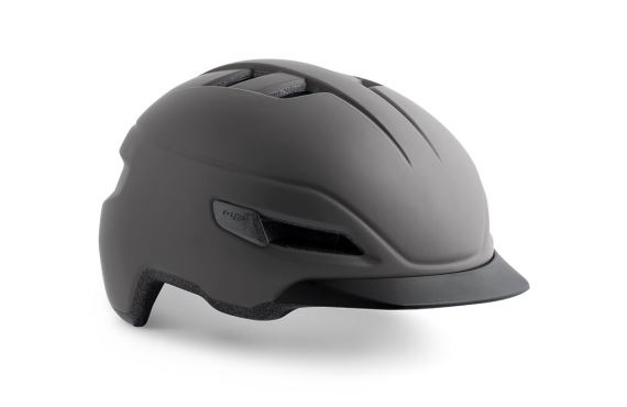 Cyklistická helma MET Corso šedá matná