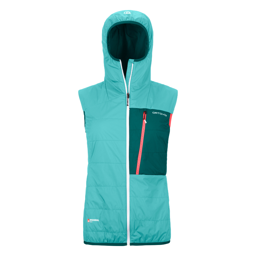 Dámská vesta Ortovox Swisswool Piz Duan Vest W ice waterfall L