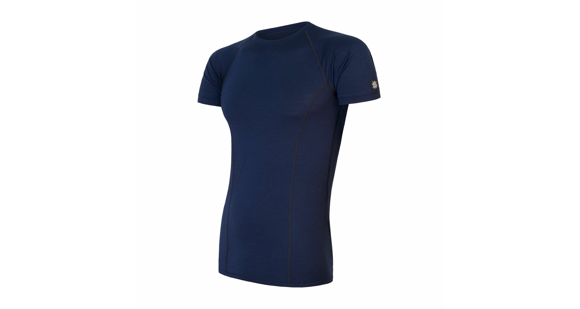 Pánské triko Sensor Merino Active kr. rukáv deep blue L