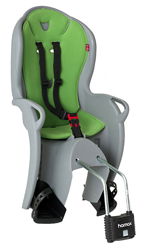 Zadní dětská sedačka Hamax šedo/zelená