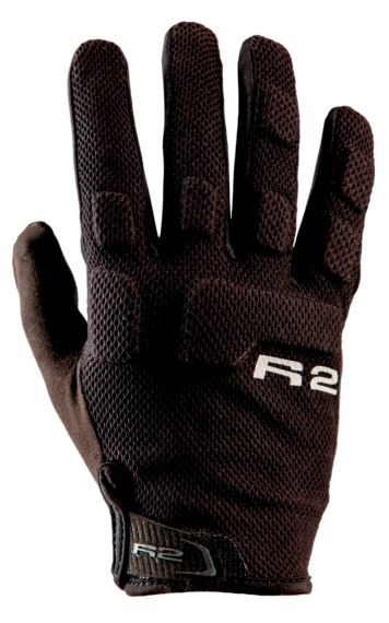 Pánské cyklistické rukavice R2 E-Patron Black