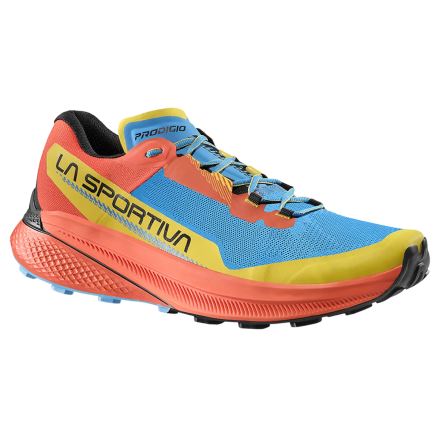 Pánská trailová bota La Sportiva Prodigio Tropic Blue/Cherry Tomato