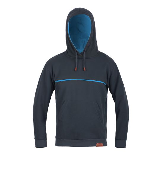 Pánská volnočasová mikina s kapucí Direct Alpine HOODIE 1.0 grey/ocean