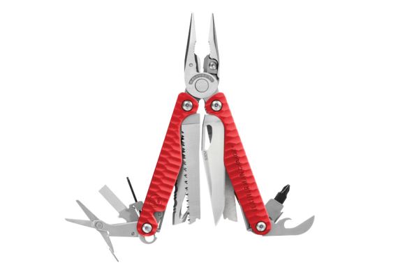 Multitool Leatherman CHARGE® PLUS G10 red
