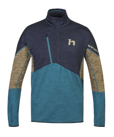 Pánská sportovní mikina Hannah Niro HZ Anthracite/jasper mel