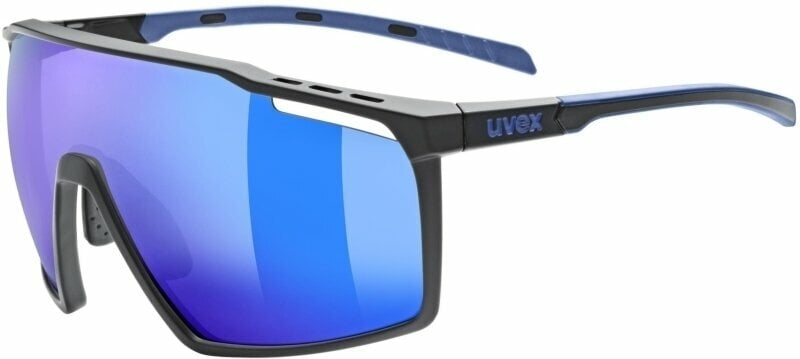 Sportovní brýle Uvex MTN Perform Black-blue/Mir. blue