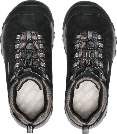 Dětská nepromokavá bota Keen Targhee IV Low WP Youth black/steel grey (6)