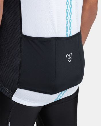 Pánský cyklistický dres Kilpi Rival-M WHT (2)
