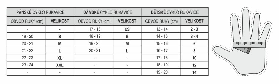 Cyklistické rukavice R2 Riley černá (2)