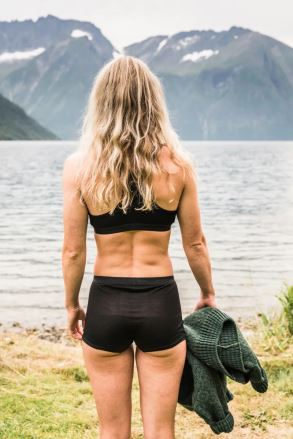 Dámské kalhotky Devold Breeze Merino 150 Hipster black XS (4)