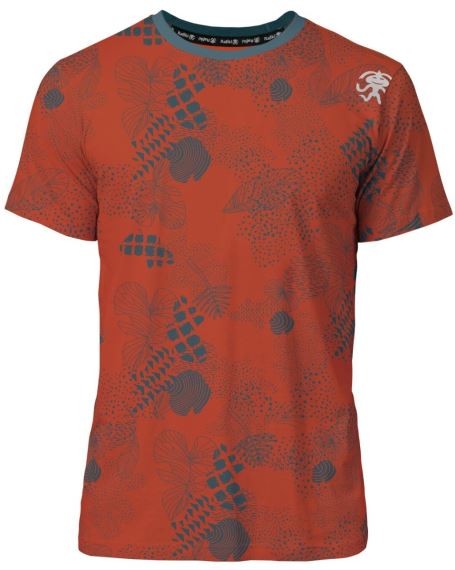Pánské tričko Rafiki Slack Print mecca orange oranžová