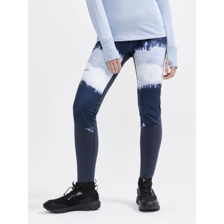Dámské zateplené kalhoty CRAFT ADV SubZ Wind Tights 2 tmavě modrá (4)