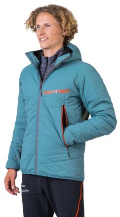 Pánská zateplená bunda Hannah Gabber Hoody oil blue (4)