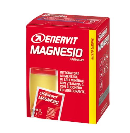 Magnesium nápoj Enervit Magnesium Sport 10x15g citron