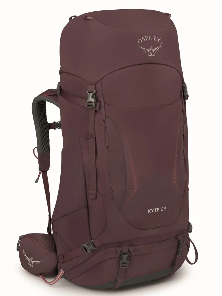 Dámský turistický batoh Osprey Kyte 68L Elderberry purple WM/WL