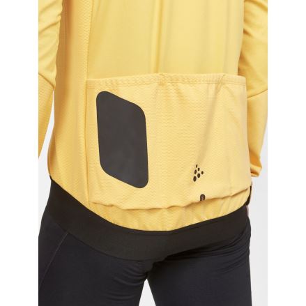 Pánská cyklistická bunda Craft ADV SubZ Žlutá (2)