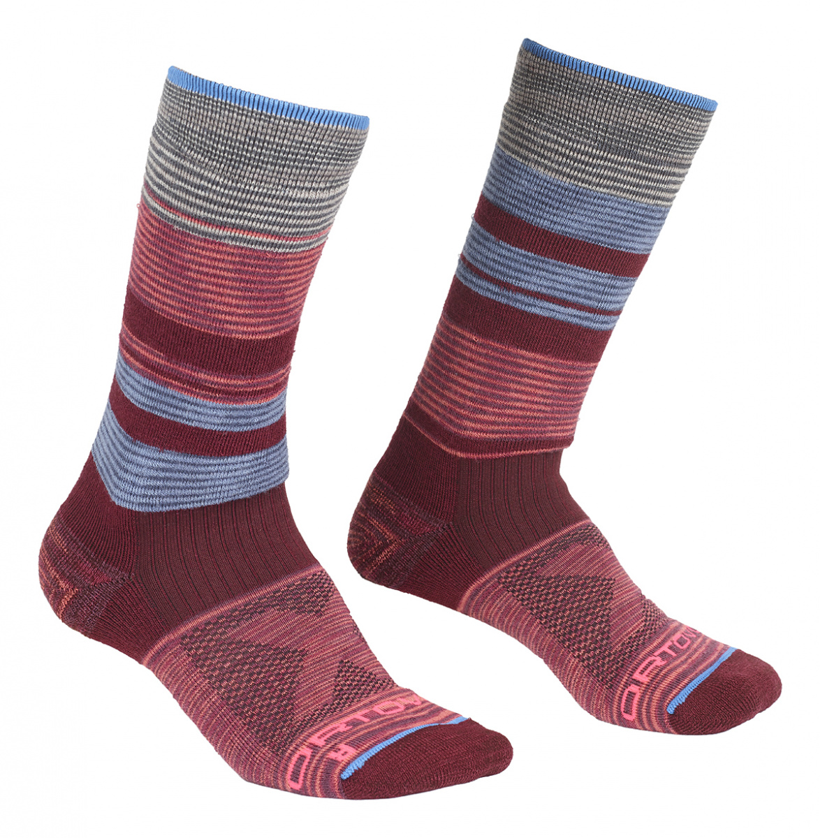 Dámské funkční termo ponožky Ortovox All Mountain Mid Socks Warm multicolour 35-38 EU