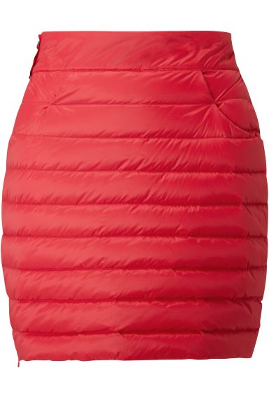 Dámská péřová sukně MOUNTAIN EQUIPMENT W's Frostline Skirt Capsicum Red