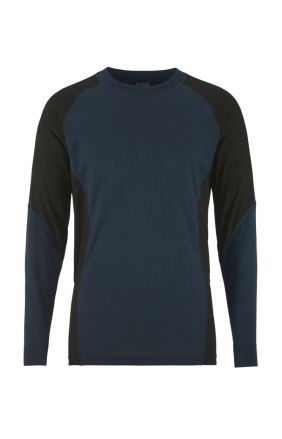 Čelní pohled na funkční prádlo Set funkčního prádla Craft CORE Dry Baselayer modrá. (7)