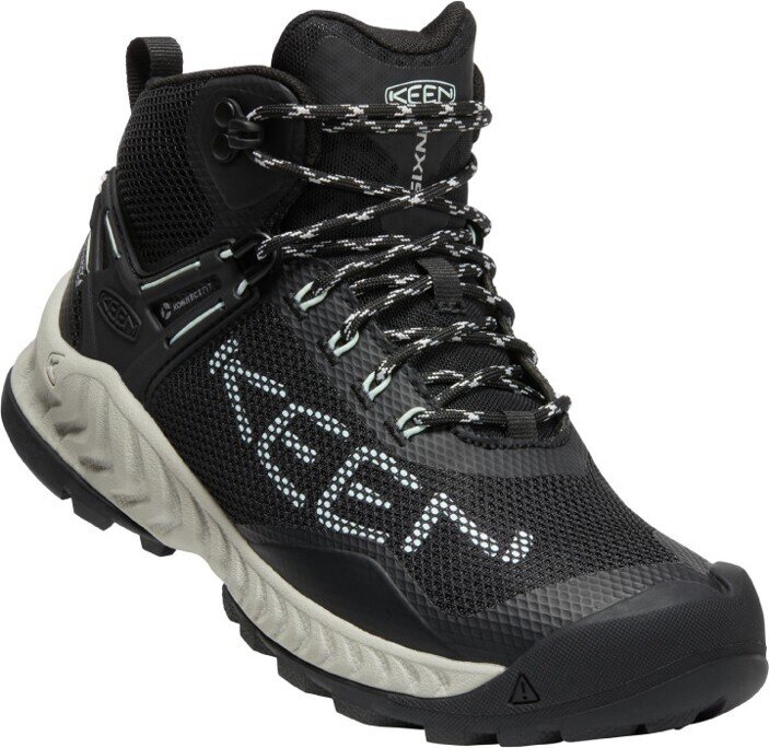 Dámské sportovně-outdoorové boty Keen NXIS EVO MID WP black/blue glass 4,5UK