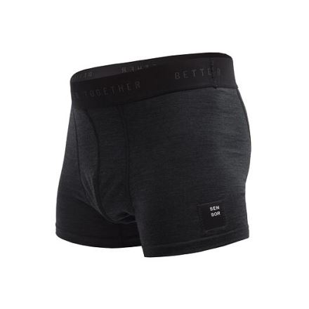 Pánské trenky Sensor MERINO CORDURA černá