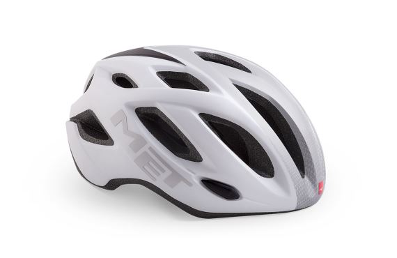 Cyklistická helma MET Idolo bílá/šedá matná