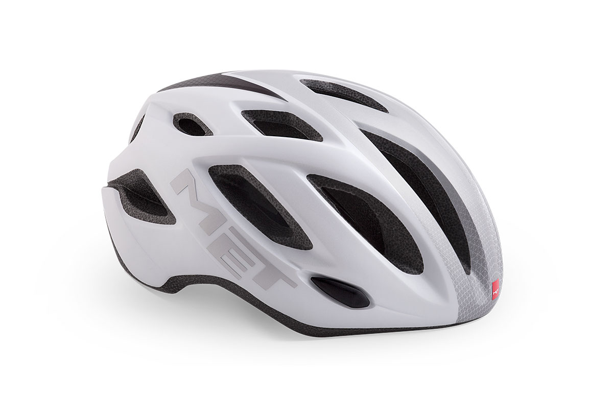 Cyklistická helma MET Idolo bílá/šedá matná L/XL (60-64 cm)