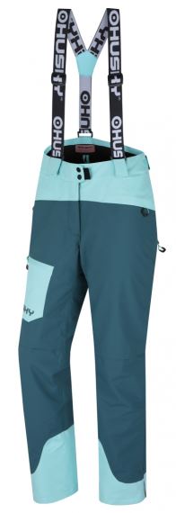 Dámské lyžařské kalhoty Husky Glad L turquoise