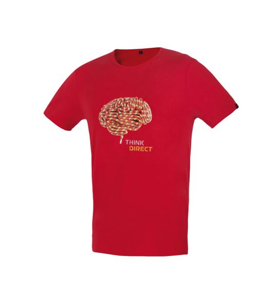 Pánské tričko s krátkým rukávem a potiskem Direct Alpine Flash brick (brain)