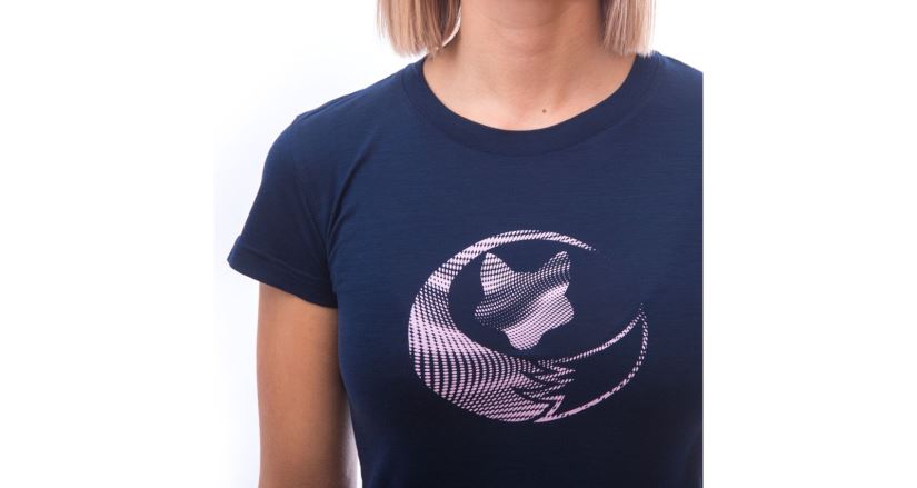 Dámské funkční triko Sensor Merino Active PT Fox Tmavě modrá (4)