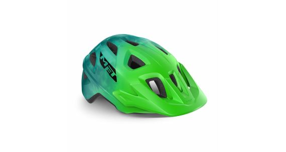 Dětská helma Met Eldar zelená tie-dye