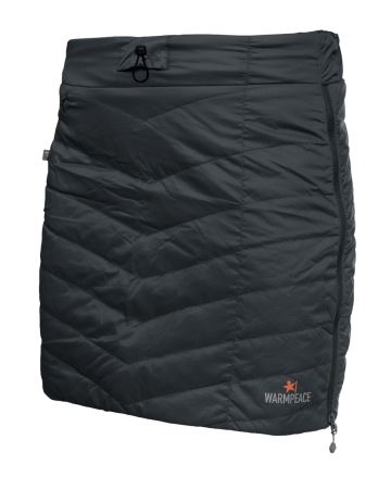 Dámská zateplovací sukně Warmpeace Shee black/black S