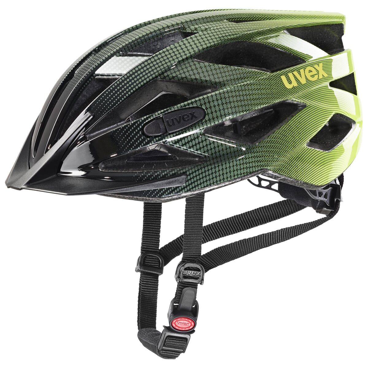 Cyklistická helma Uvex I-VO Rhino-Neon Yellow 56-60cm