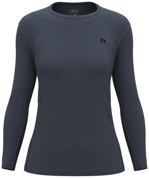 Dámské tričko Hannah Terra L/S sky captain/anthracite