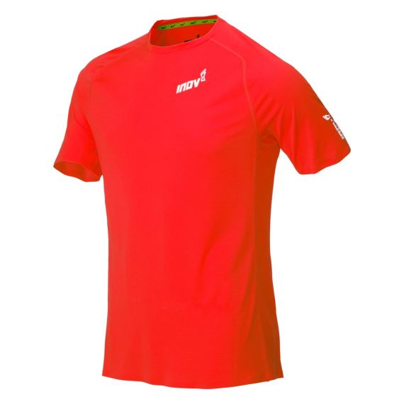 Pánské funkční tričko s krátkým rukávem Inov-8 Base Elite červená