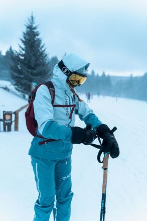 Dámské lyžařské kalhoty Husky Kippe L faded turquoise (3)