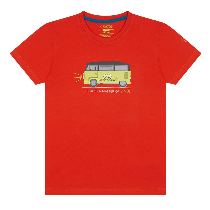 Dětské tričko La Sportiva Van T-Shirt poppy 130