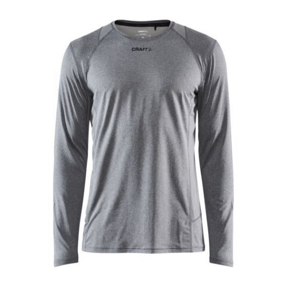 Pánské funkční tričko s dlouhým rukávem CRAFT ADV Essence LS tmavě šedá