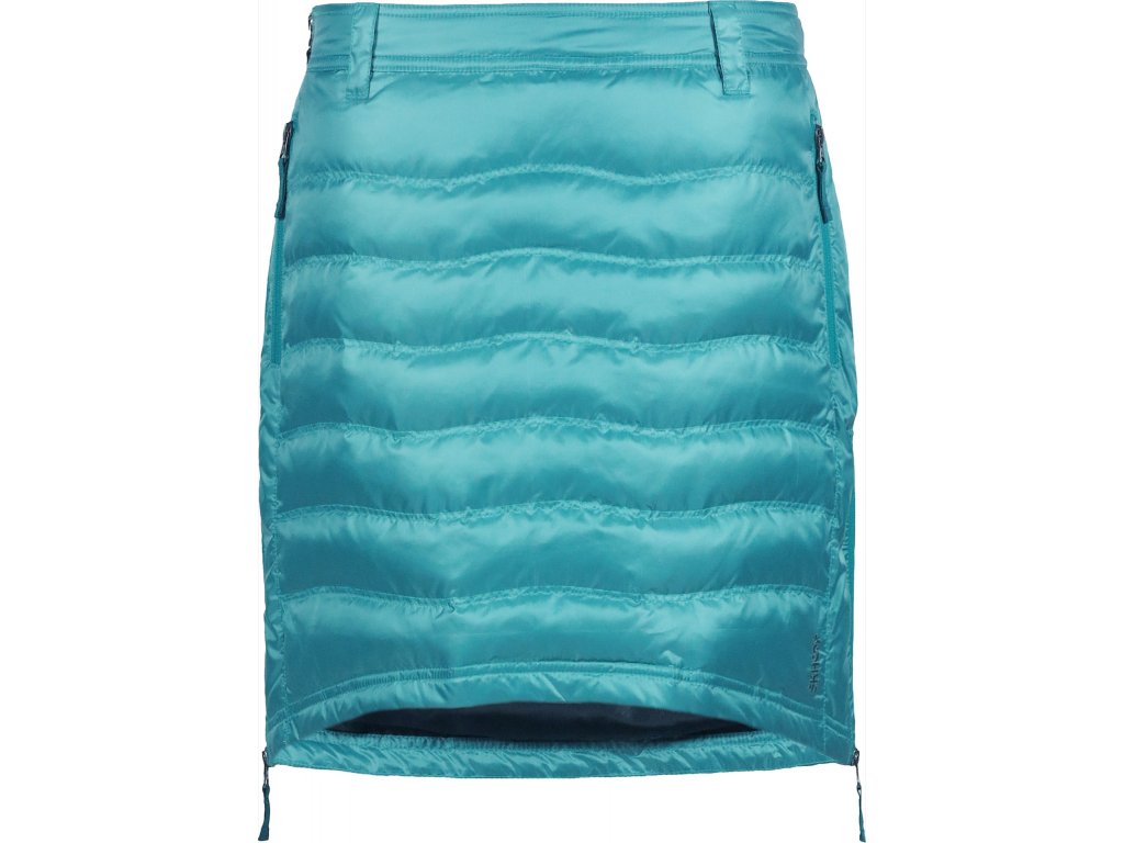 Dámská zimní péřová sukně SKHOOP Short Down - Lagoon L