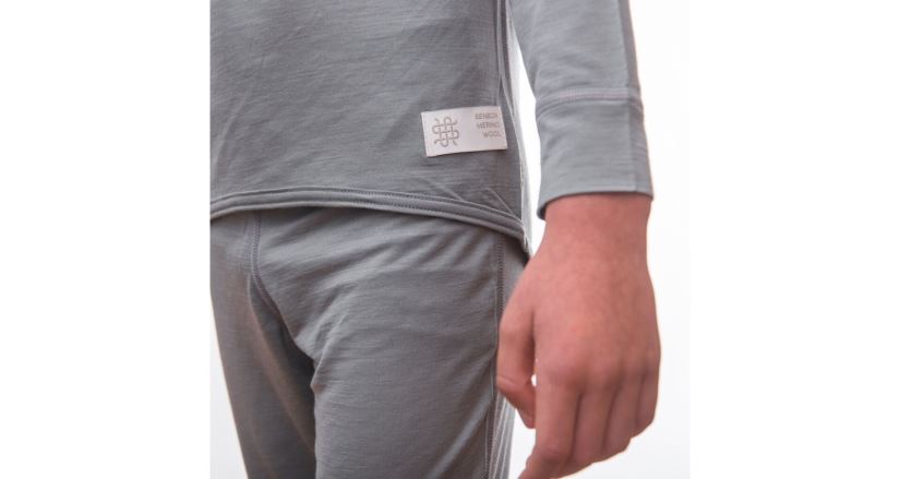 Dětský set funkčního prádla Sensor Merino Active Set Šedá (4)