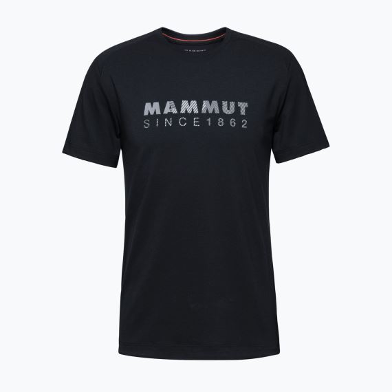 Pánské rychneschnoucí tričko Mammut Trovat T-Shirt Men black PRT1