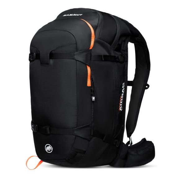 Lavinový batoh Mammut Pro Protection Airbag 3.0 45L Black-vibrant orange