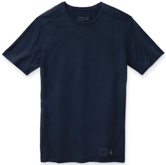 Pánské krátké tričko Smartwool M Merino 150 Plant-Based Dye Baselayer Long Sleeve B Indigo blue