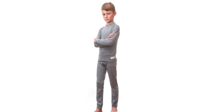 Dětský set funkčního prádla Sensor Merino Active Set Černá (1)