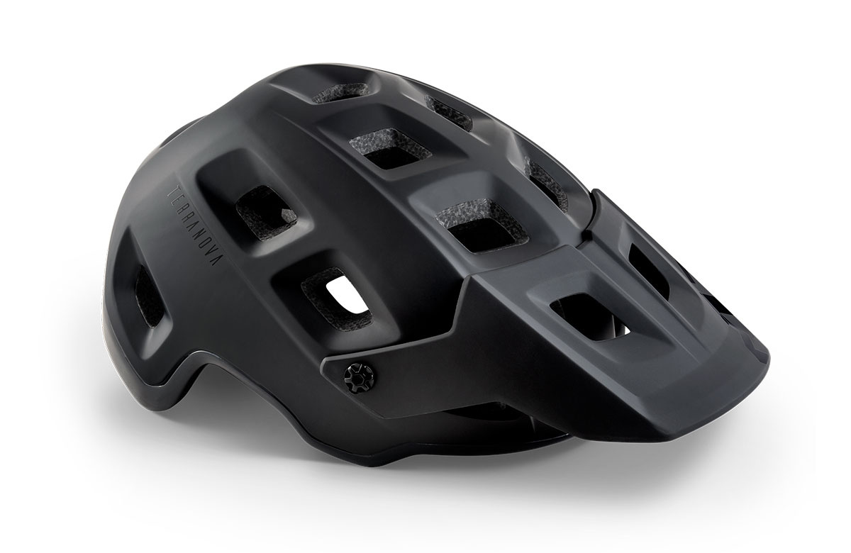 Cyklistická helma MET Terranova černá matná/lesklá M (56-58 cm)