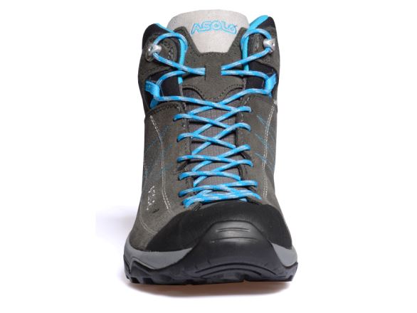 Dámské kontíkové boty Asolo Nucleon Mid GV ML graphite/silver/cyan/A772 (4)